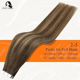 Extensii Tape In Balayage White Platinum B#4/17/4