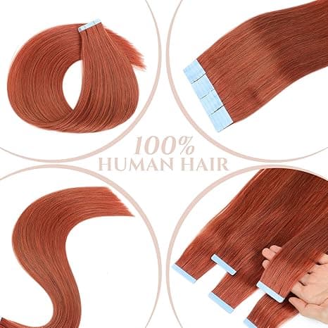 Extensii Tape In White Platinum #33