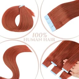 Extensii Tape In White Platinum #33