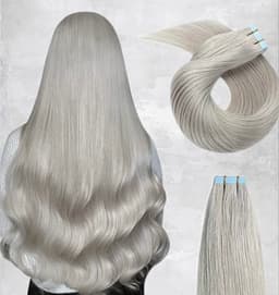 Extensii Tape In Luxe Grey