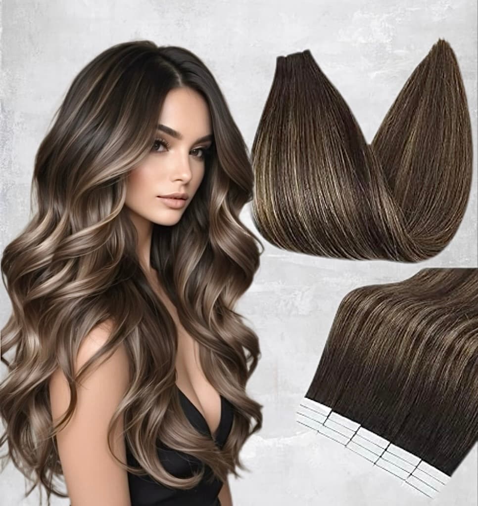 Extensii Tape In Luxe Balayage B#2/8/2