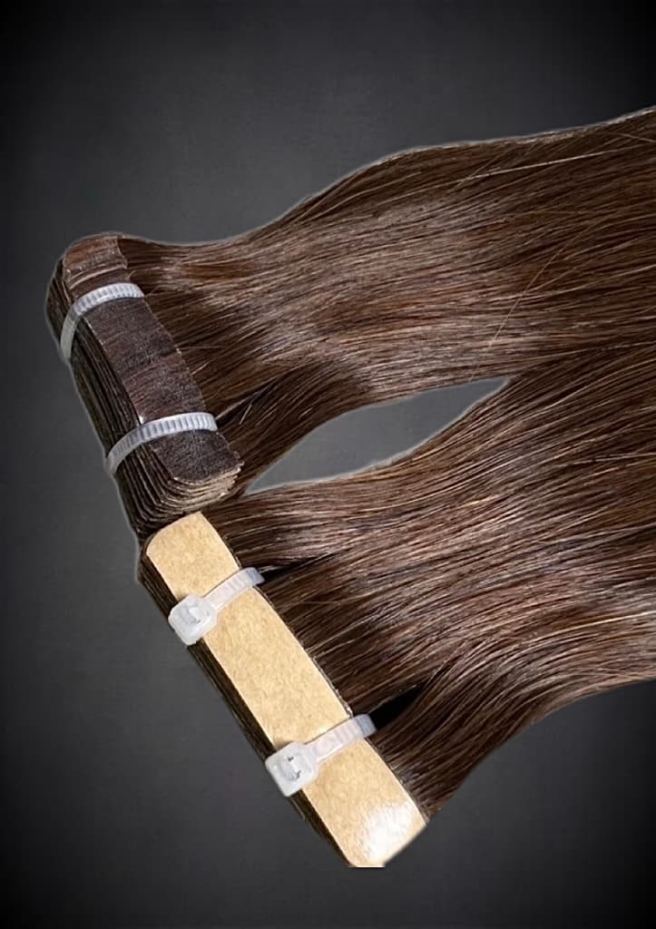 Extensii Tape-in SLAVIC Hair Ciocolatiu