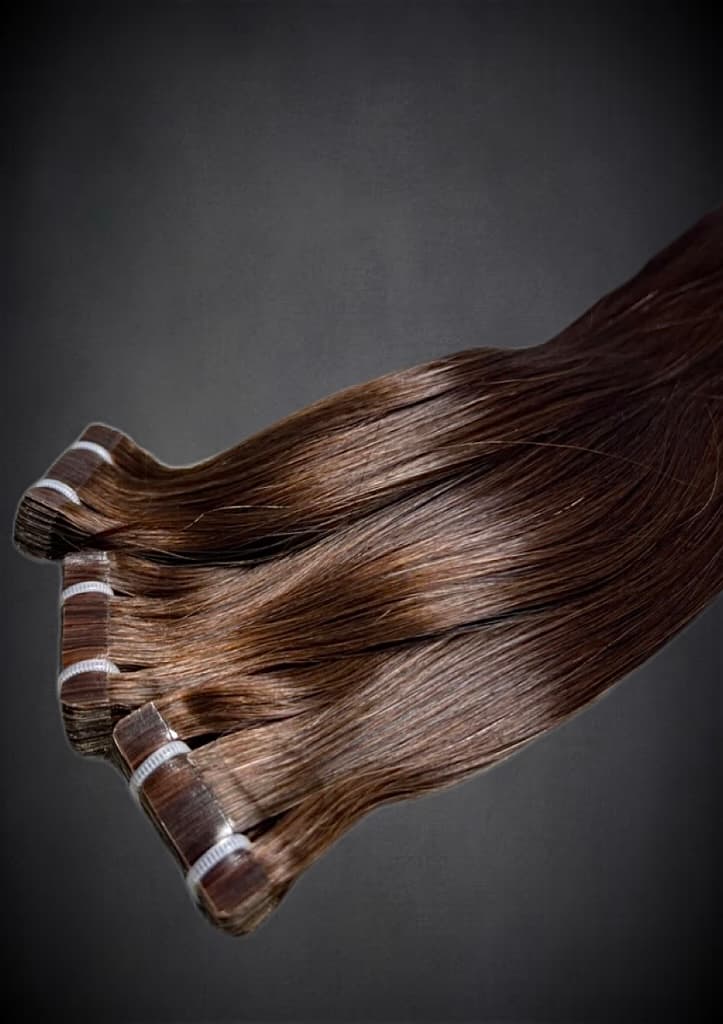 Extensii Tape-in SLAVIC Hair Ciocolatiu