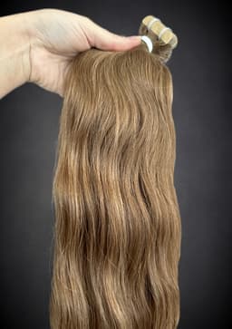 Extensii Tape-in SLAVIC Hair Saten Deschis