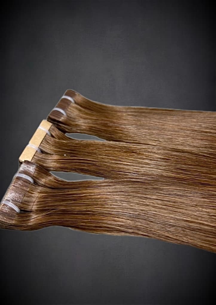 Extensii Tape-in SLAVIC Hair Saten Mediu