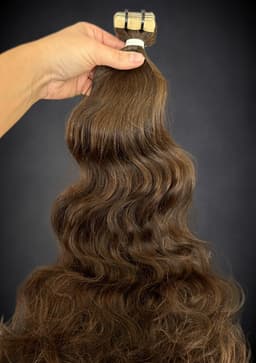 Extensii Tape-in SLAVIC Hair Saten Mediu