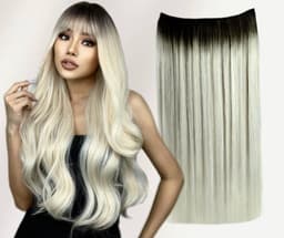 Coada de Par cu Dubla Intrebuintare Ombre #1B/Silver