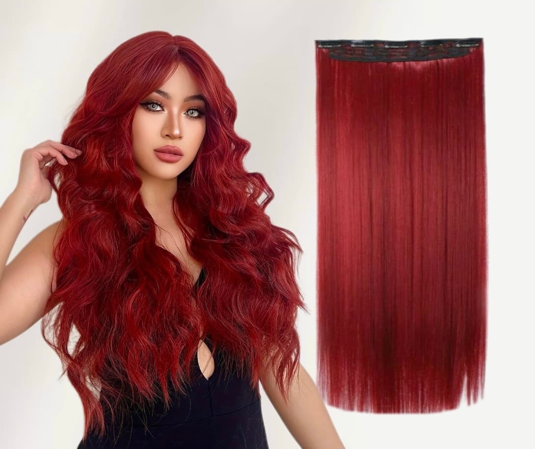 Coada de Par cu Dubla Intrebuintare Red