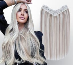 Tresa de par V-SHAPE Balayage #19/Silver