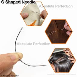 Ac si ata pentru aplicarea extensiilor la metru (cusute/afro)