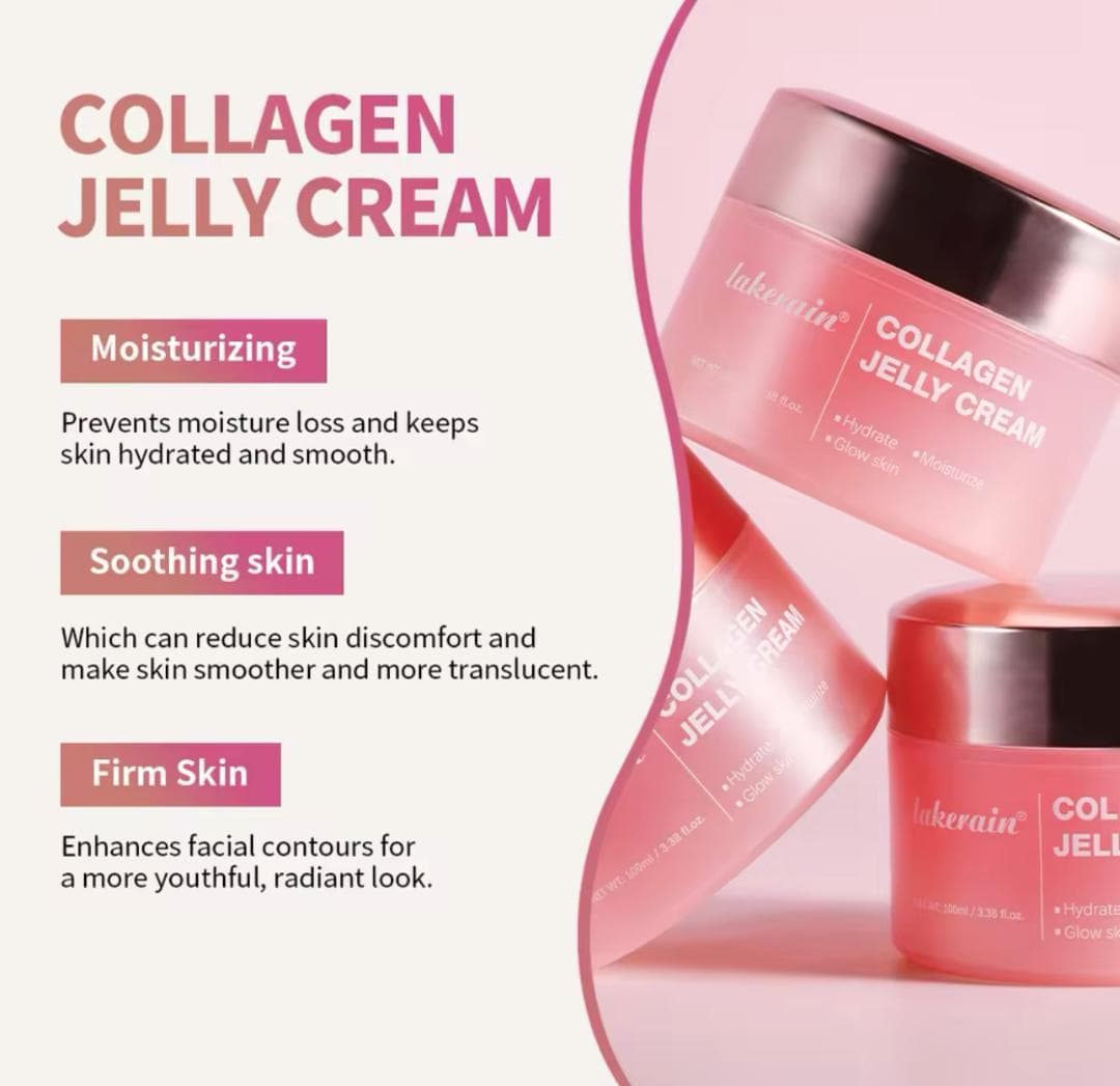 Anti-Aging Collagen &amp; Niacinamide Face Gel-Cream – 100ml