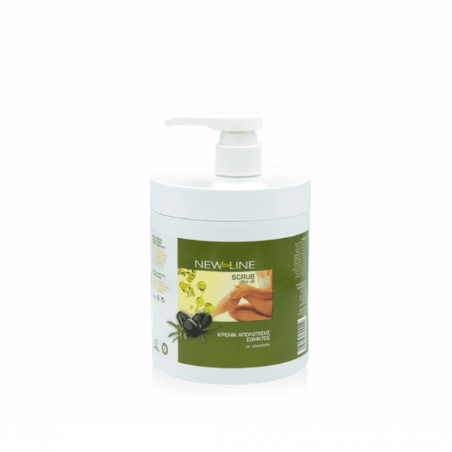 New Line Olive Oil Crema exfolianta pentru corp 1000ml