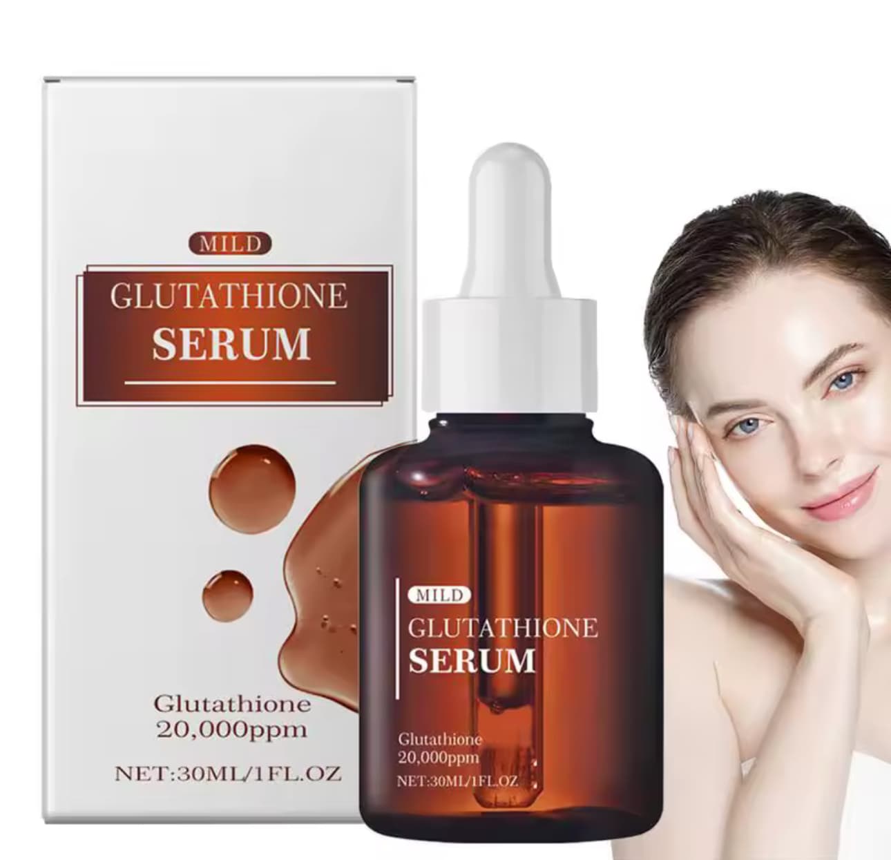 Glutathione Face Serum for Reducing Fine Lines and Wrinkles – 30ml