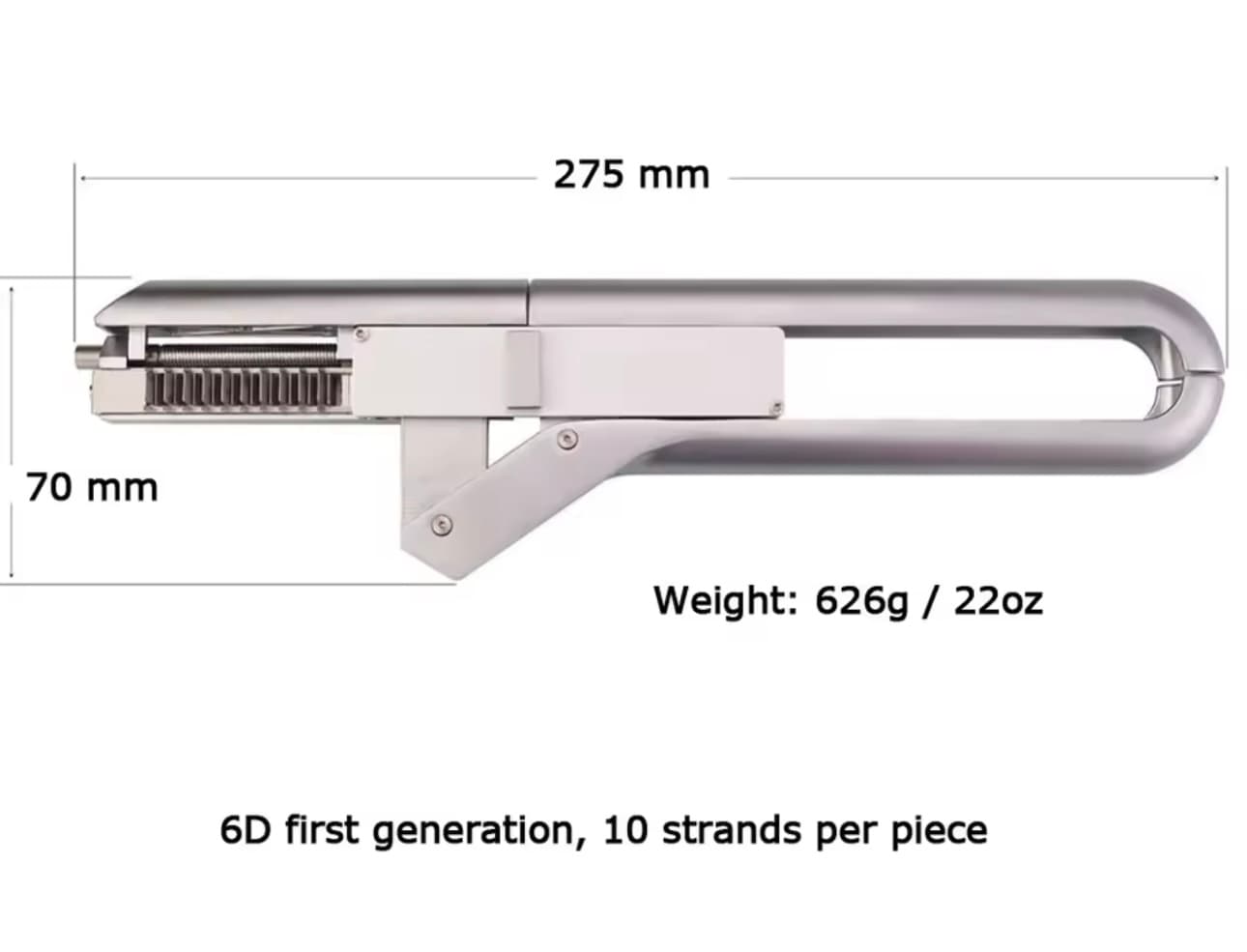 Aparat profesional pentru aplicarea extensiilor de par 6D.