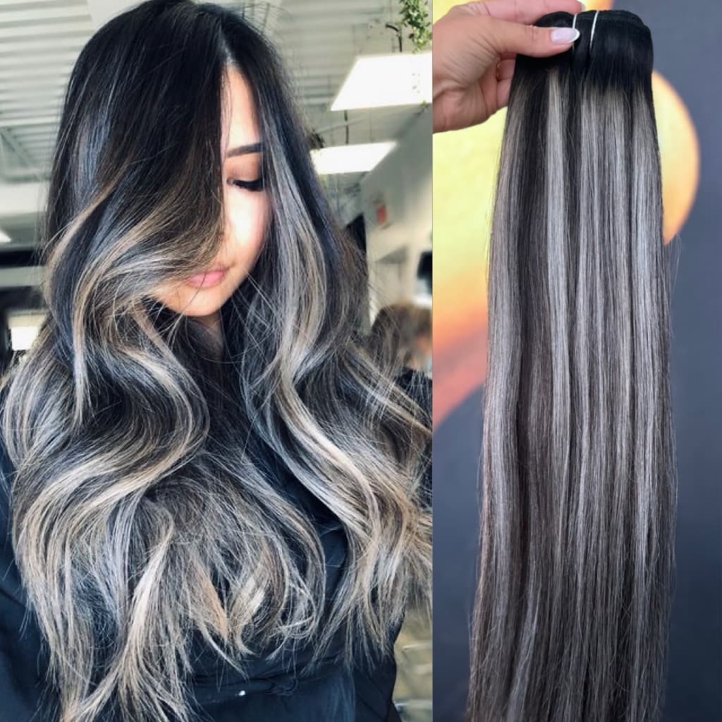 Mese Separate Oskar Balayage B #1B/Grey/1B