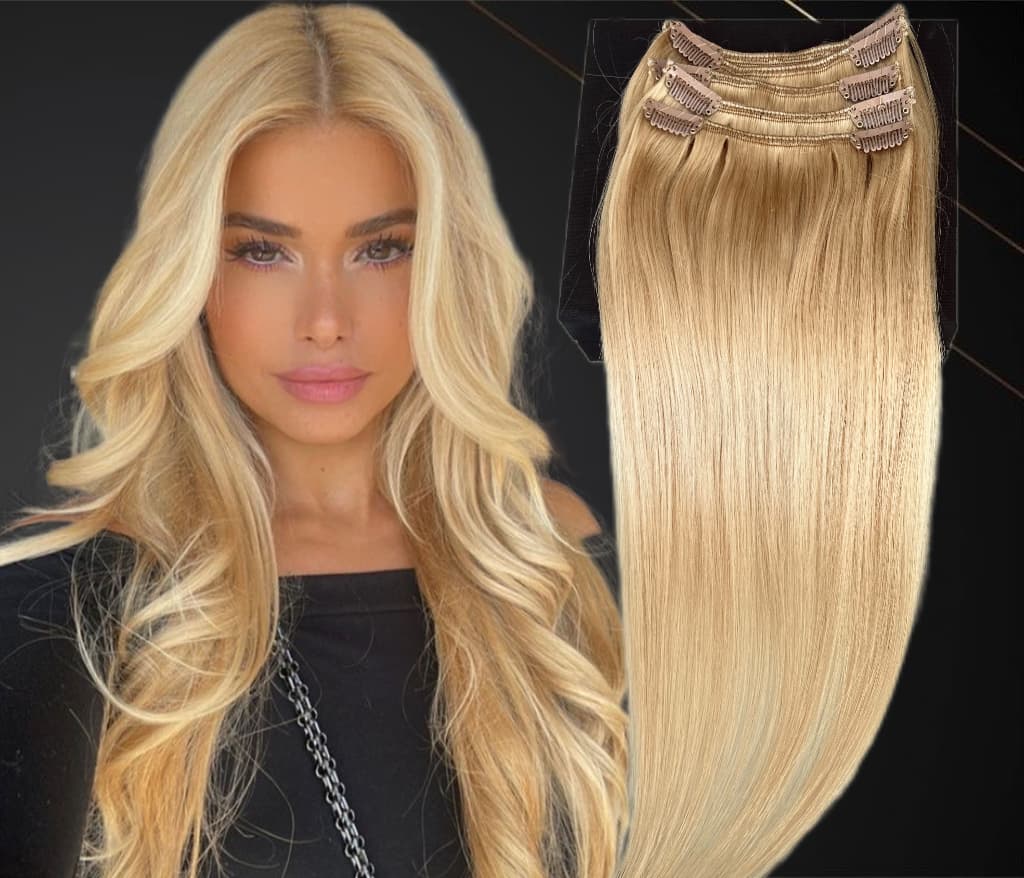 Extensii Clip-On MiniGold Blond Miere #24