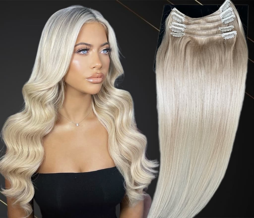 Extensii Clip-On MiniGold Blond Perlat #60A