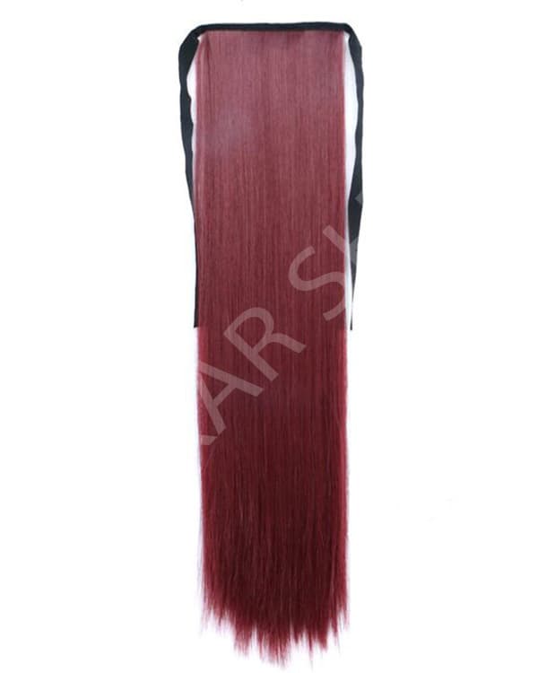 Coada de Par cu bentite #Burgungy Coada de Par cu bentite #Burgungy