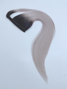 Coada de par cu scai Magic Tail Ombre #1B/Light Grey
