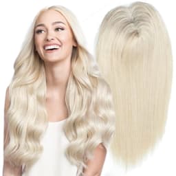Top Lace Blond Alb