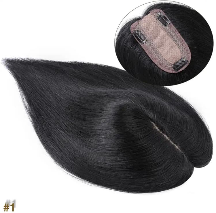 Peruca partiala Negru