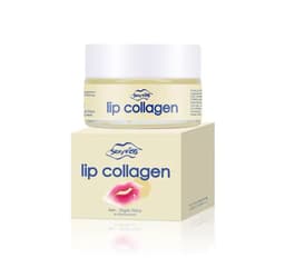 Hyaluronic acid lip mask for plumping and hydration.