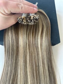 Extensii MICRO KERATINA Russian Hair Balayage #4/#14