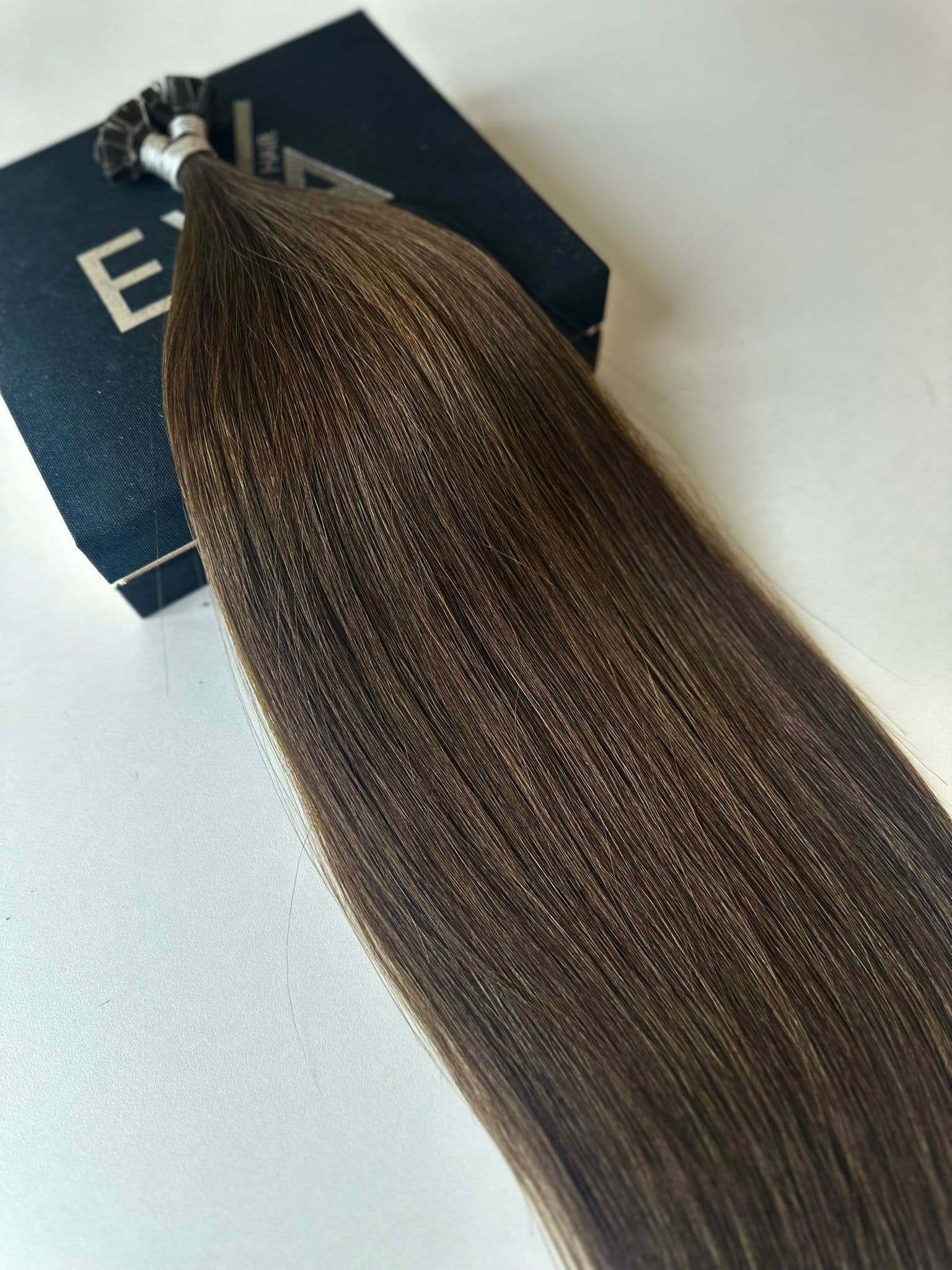 Extensii MICRO KERATINA Russian Hair Saten Inchis #2