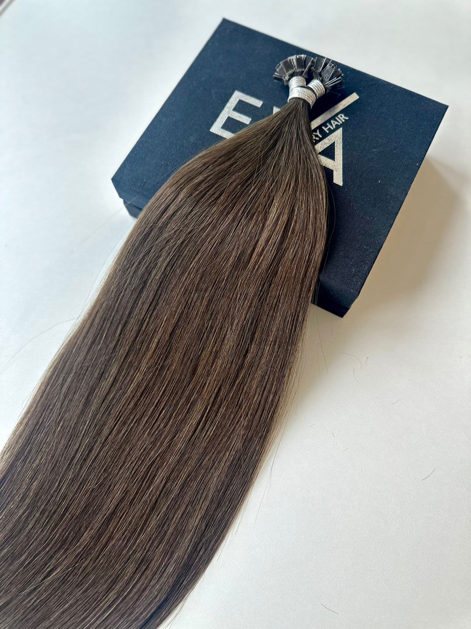 Extensii MICRO KERATINA Russian Hair Saten Inchis #2