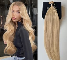 Extensii MICRO KERATINA Russian Hair Blond Miere #16