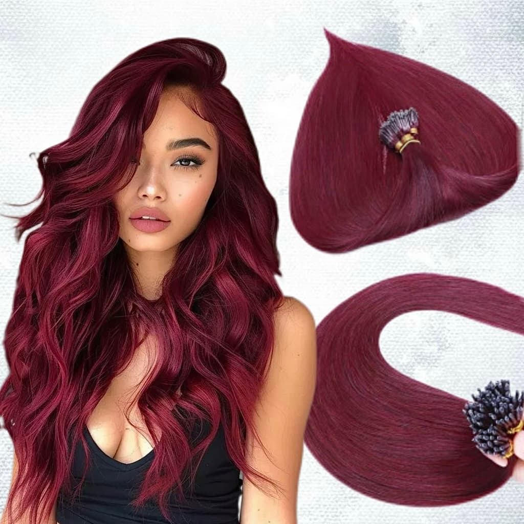 Nanoring Extensions Burgundy 1