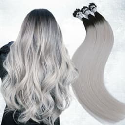 Extensii Nanoring Luxe Ombre #1/ Light Grey