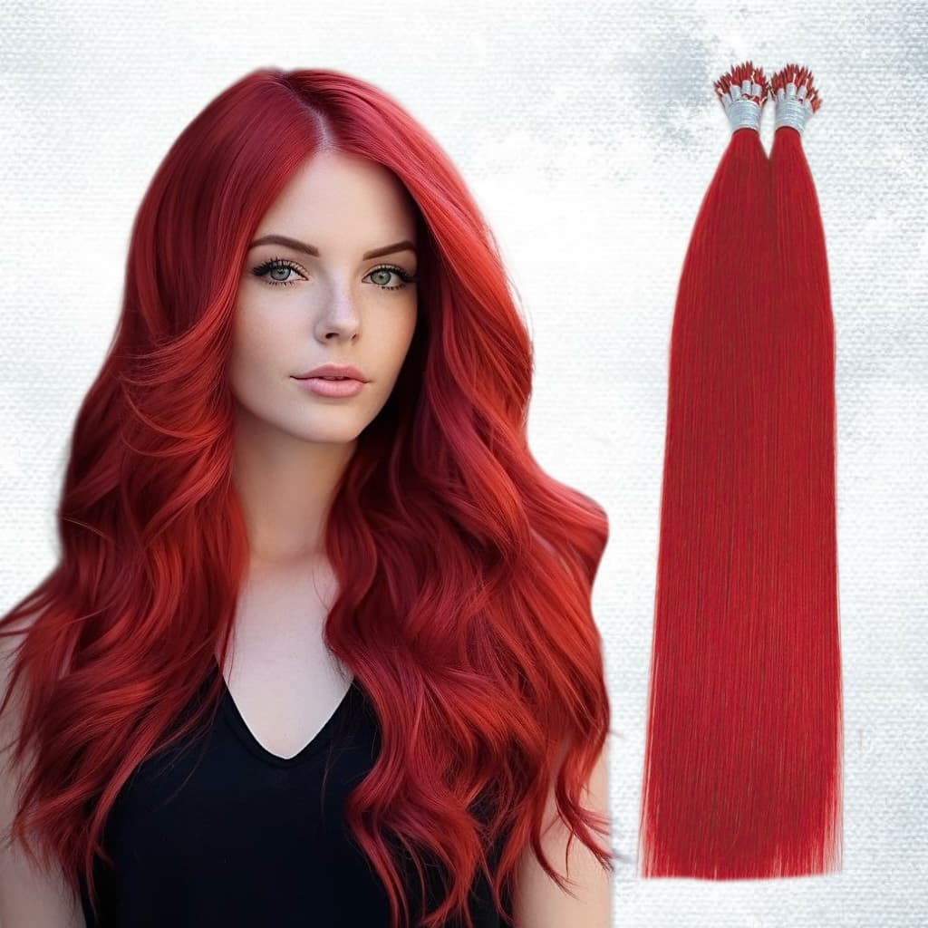 Extensii Nanoring Luxe Red