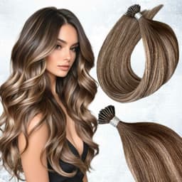 Extensii Nanoring Luxe Balayage #4 #17 #4