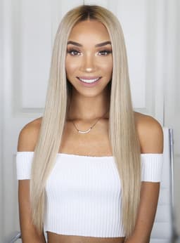 Light Blonde Natural Hair Wig