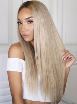 Light Blonde Natural Hair Wig