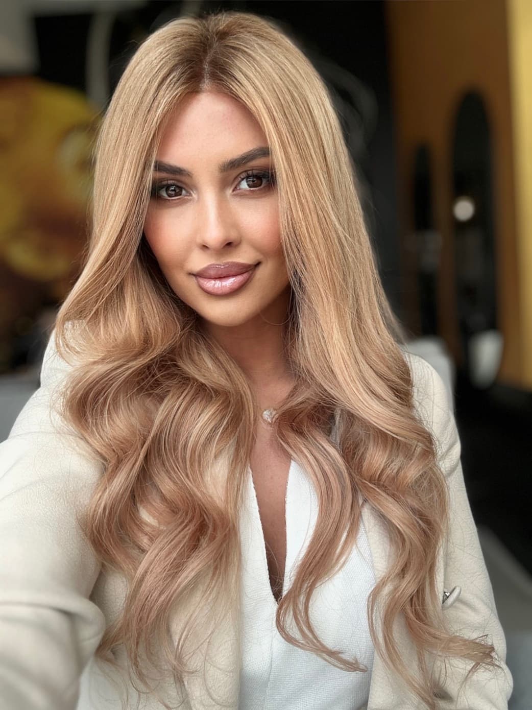 Honey Blonde wig