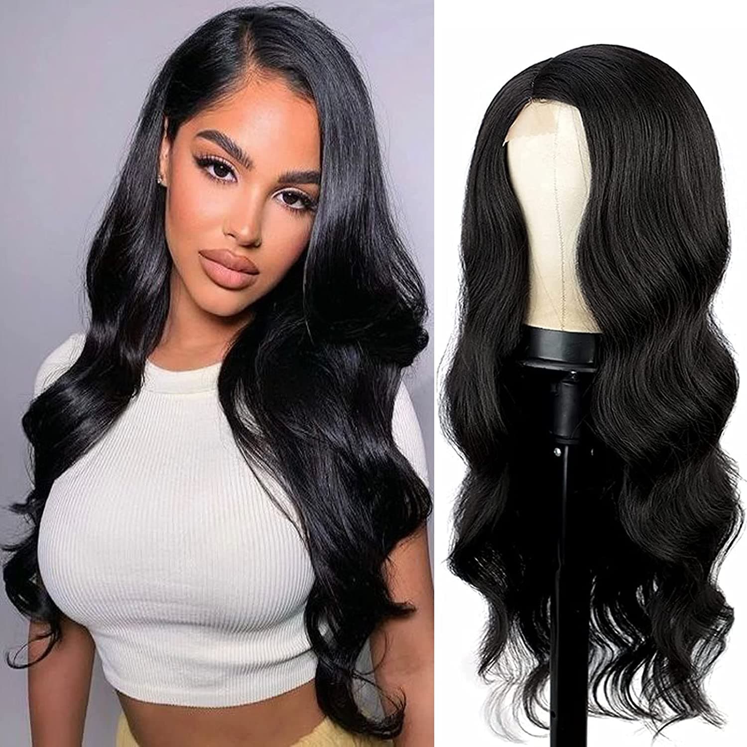 Peruca din par natural Noir