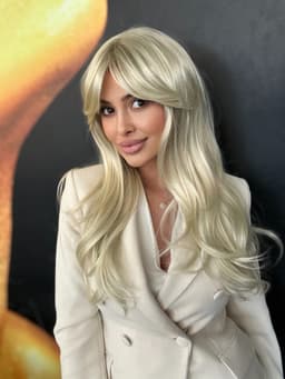 Peruca Velvet Blonde