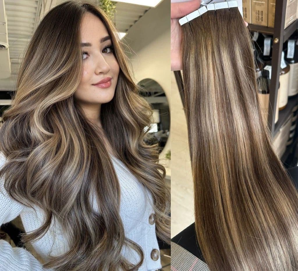 Extensii Tape In Luxe Saten suvitat 4/17