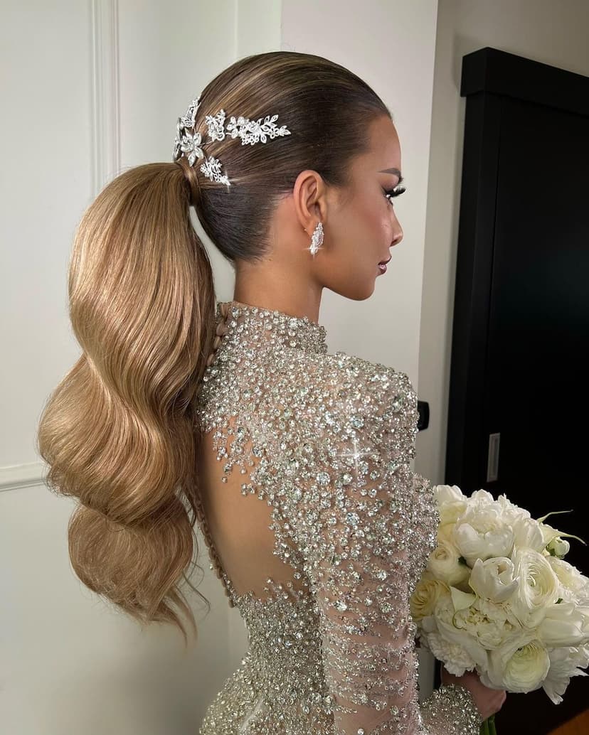 Bridal Ponytails