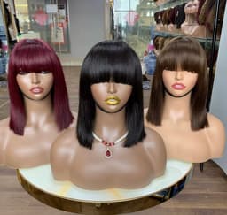 Mia Natural Hair Wig – Violet Brown Mia Natural Hair Wig – Violet Brown