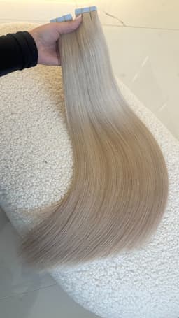 Tape-in Russian Hair DOUBLE TAPE Diamond SILVER Tape-in Russian Hair DOUBLE TAPE Diamond SILVER