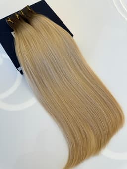 Tape-in Russian Hair DOUBLE TAPE Ombre Extensions #4/#18 Tape-in Russian Hair DOUBLE TAPE Ombre Extensions #4/#18