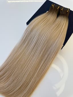 Tape-in Russian Hair DOUBLE TAPE Ombre Extensions #4/#18 Tape-in Russian Hair DOUBLE TAPE Ombre Extensions #4/#18