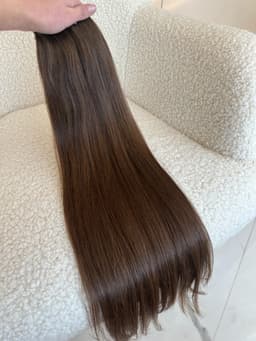 Russian Hair DOUBLE TAPE Chestnut Tape-in Extensions # 4 Russian Hair DOUBLE TAPE Chestnut Tape-in Extensions # 4