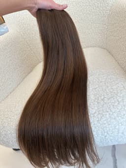 Russian Hair DOUBLE TAPE Chestnut Tape-in Extensions # 4 Russian Hair DOUBLE TAPE Chestnut Tape-in Extensions # 4