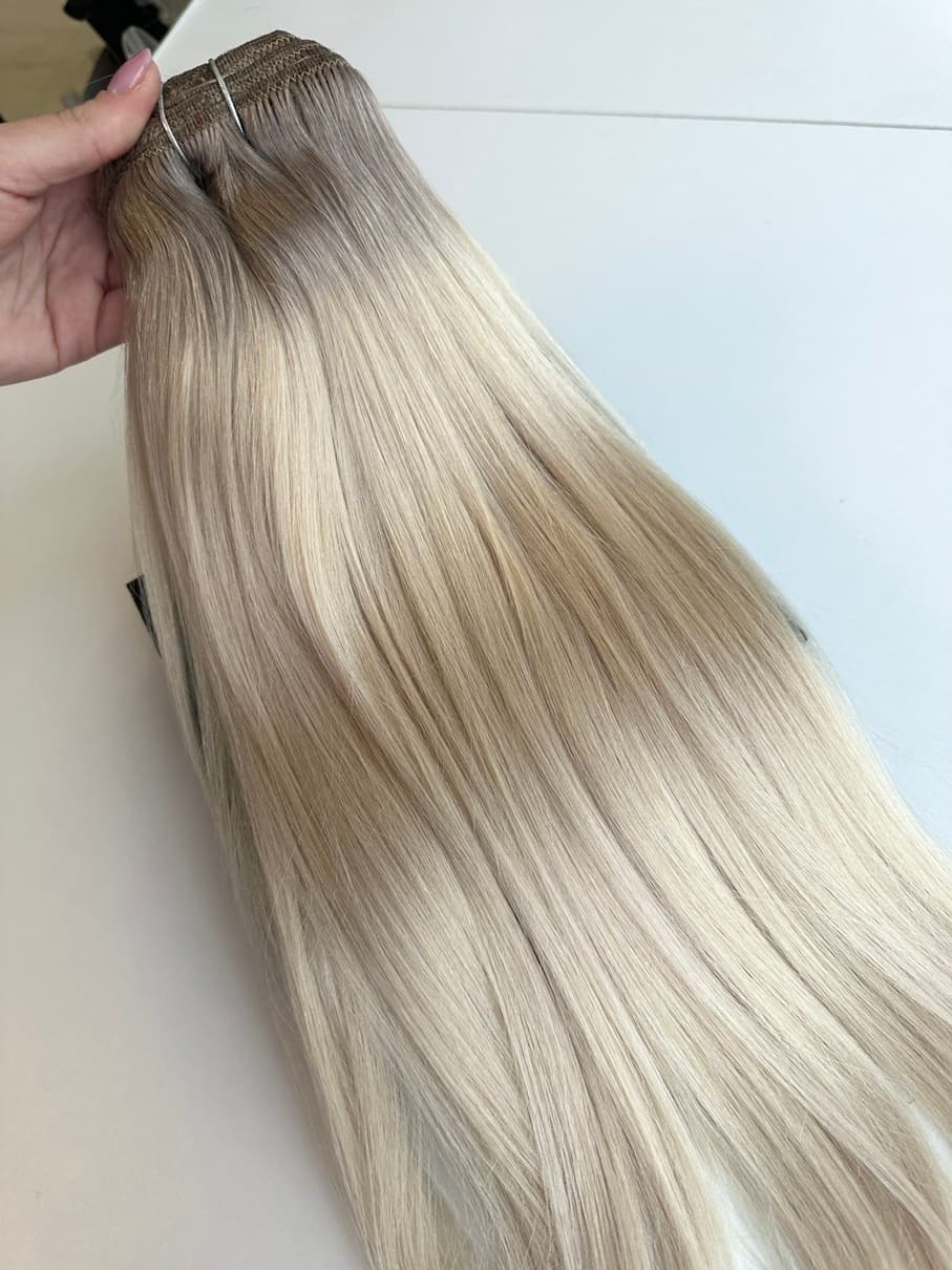 Clip-On Extensions Luxe Ombre #19/Silver Clip-On Extensions Luxe Ombre #19/Silver