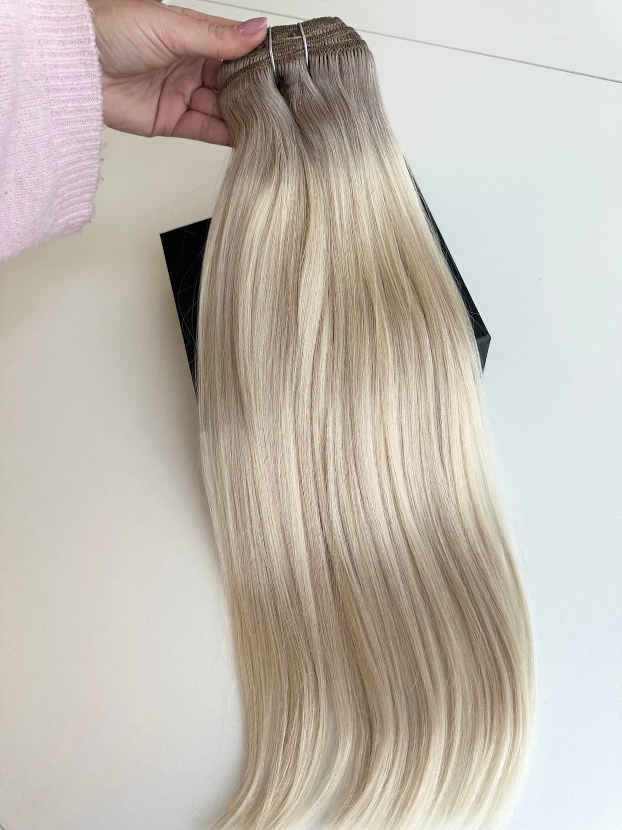 Clip-On Extensions Luxe Ombre #19/Silver Clip-On Extensions Luxe Ombre #19/Silver