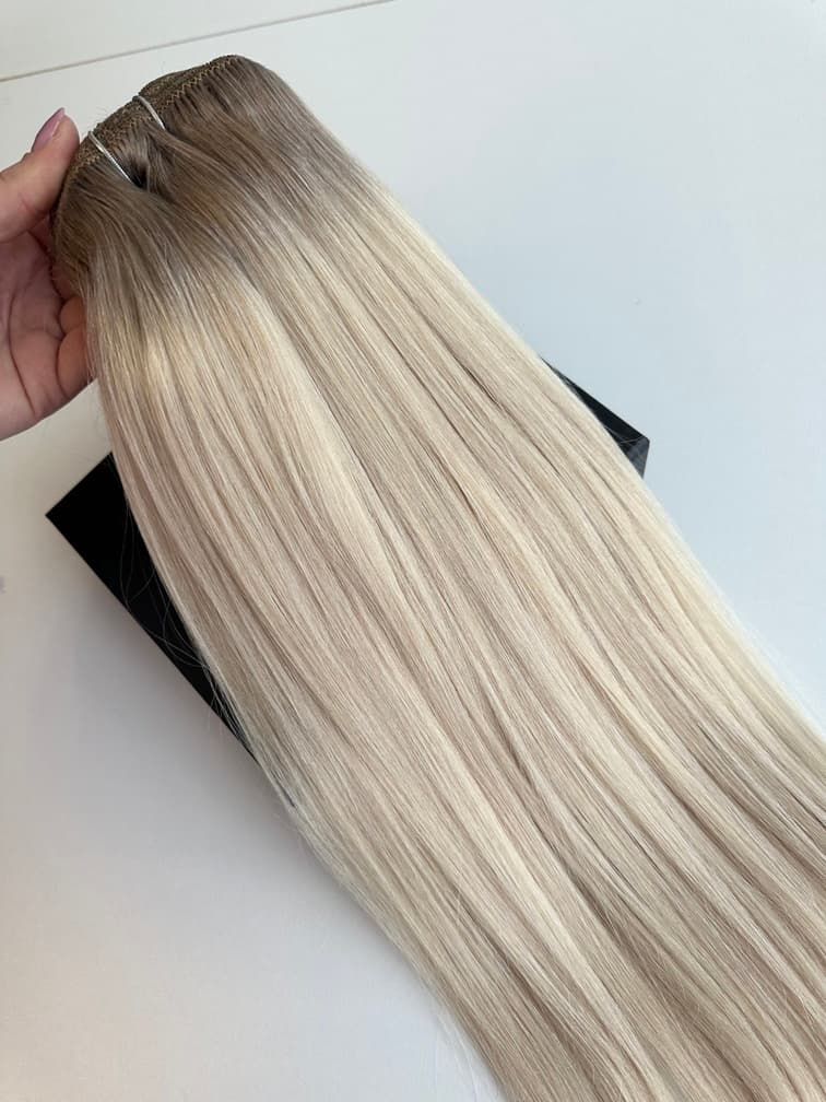 Clip-On Extensions Luxe Ombre #19/Silver Clip-On Extensions Luxe Ombre #19/Silver